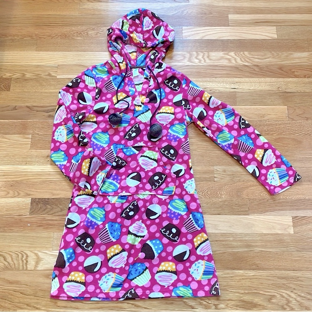Free Play Fleece Hooded Midi Nightgown